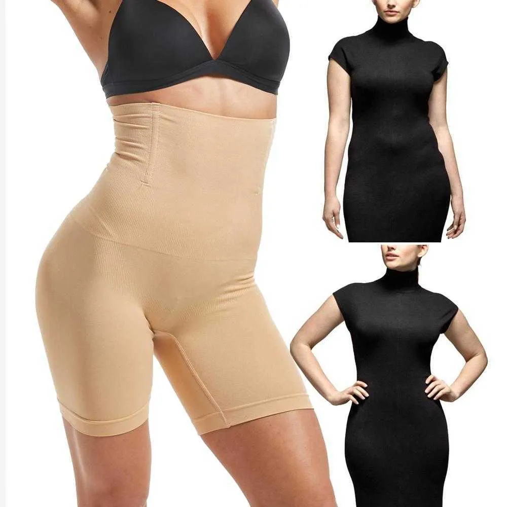 Drop taille formateur femmes plus la taille shapewear ventre sous-vêtements amincissants shaperbutt lifter taille haute culotte de contrôle 210708