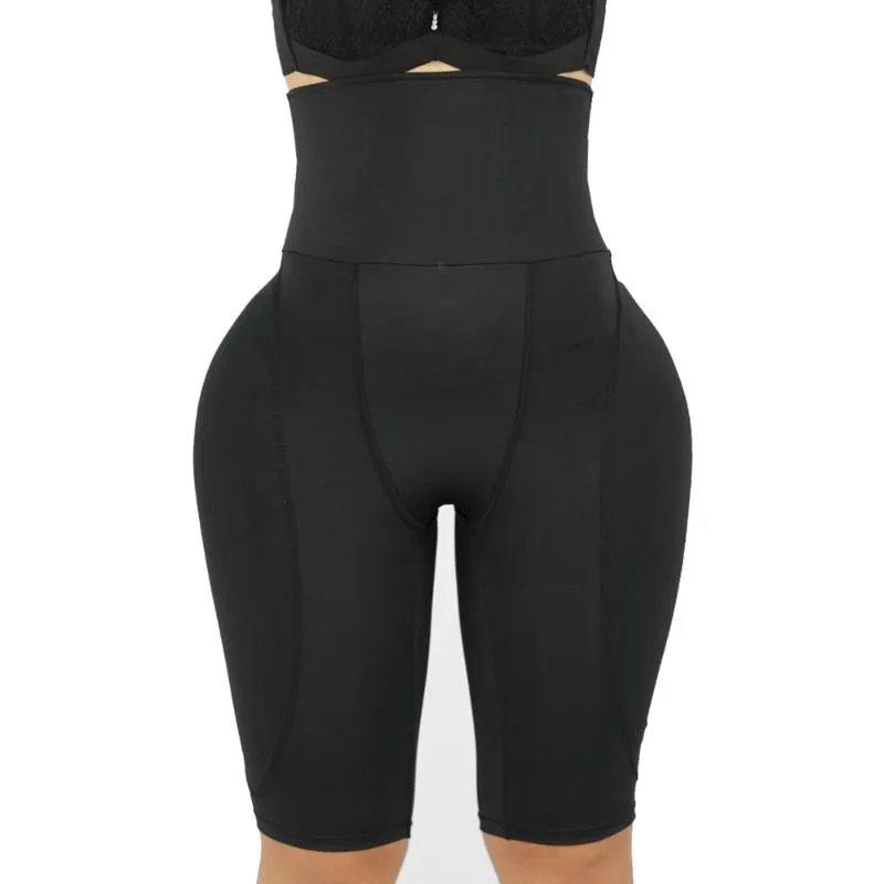 Kadın şekillendiricileri yüksek bel eğitmeni artı boyut 3xl 4xl bağlayıcılar ve ped bulifter karın kontrol külotları shapewear booty kaldırıcı