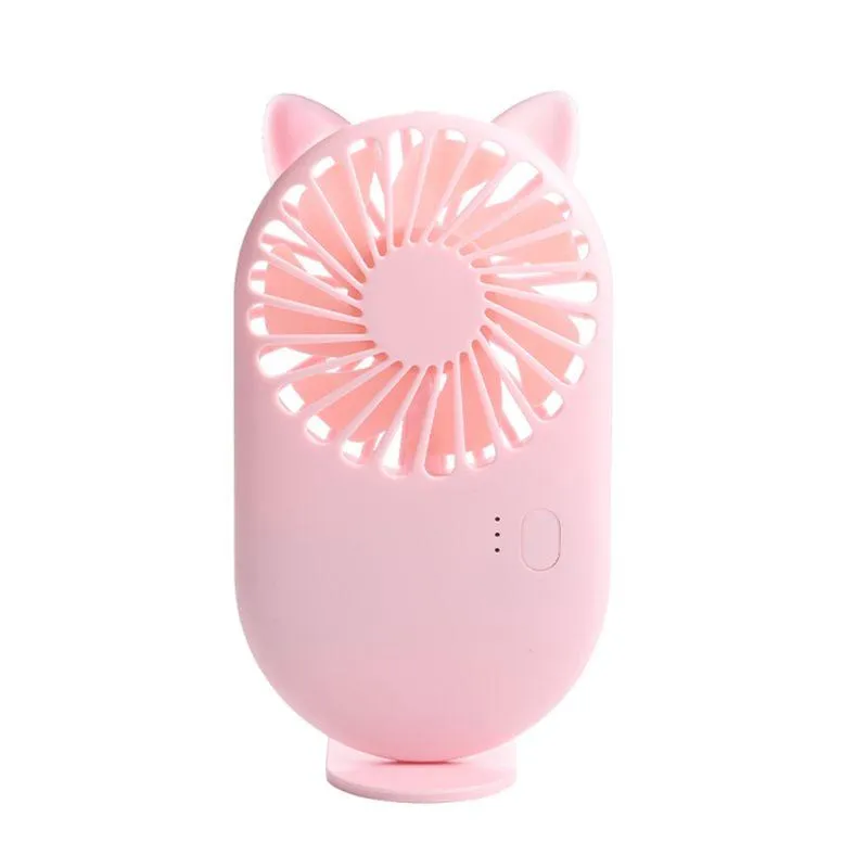 Mini Fan Simples Hands-Livre Suspensão Refrigeração Portátil USB Carregamento, Adequado para Casa e Escritório