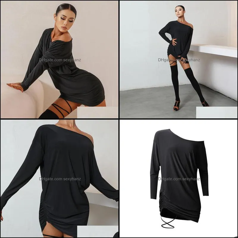 Stage Wear 2021 Latin Dance Dress For Women Sexy Dancewear Salsa Competition Dresses Performance Outfits SL2395