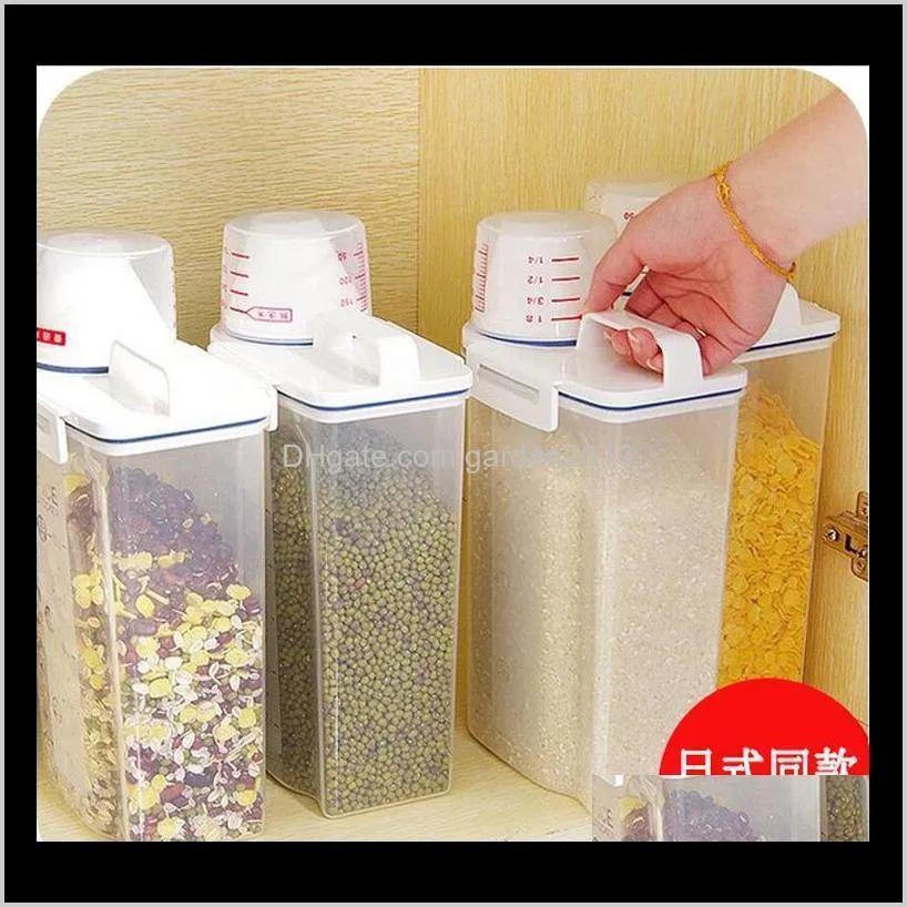 kitchen storage box rice cylinder with flour sealed barrel kitchen thick plastic cover rice barrel box organizer