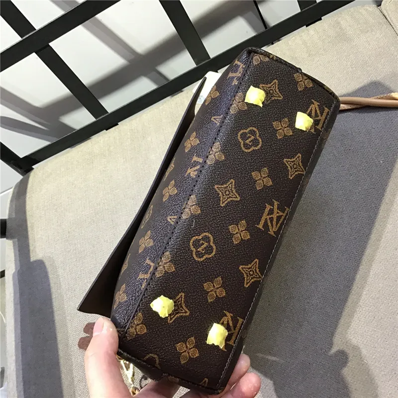럭셔리 브랜드 여성 핸드백 정품 가죽 클래식 프린트 크로스 바디 가방 여성 디자이너 지갑 및 핸드백 루이스 Vitton 가방