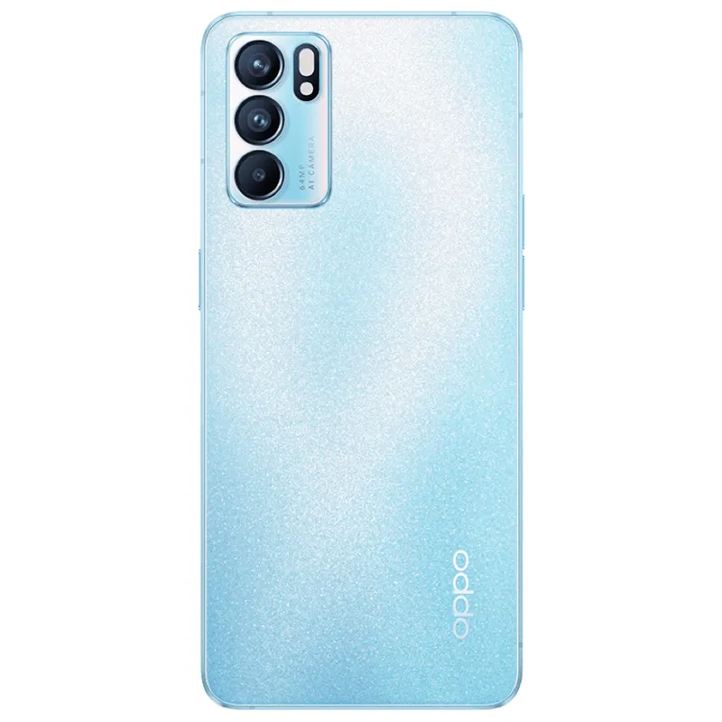 オリジナルのOppo Reno 6 5g携帯電話8GB RAM 128GB ROM MTK Dimense