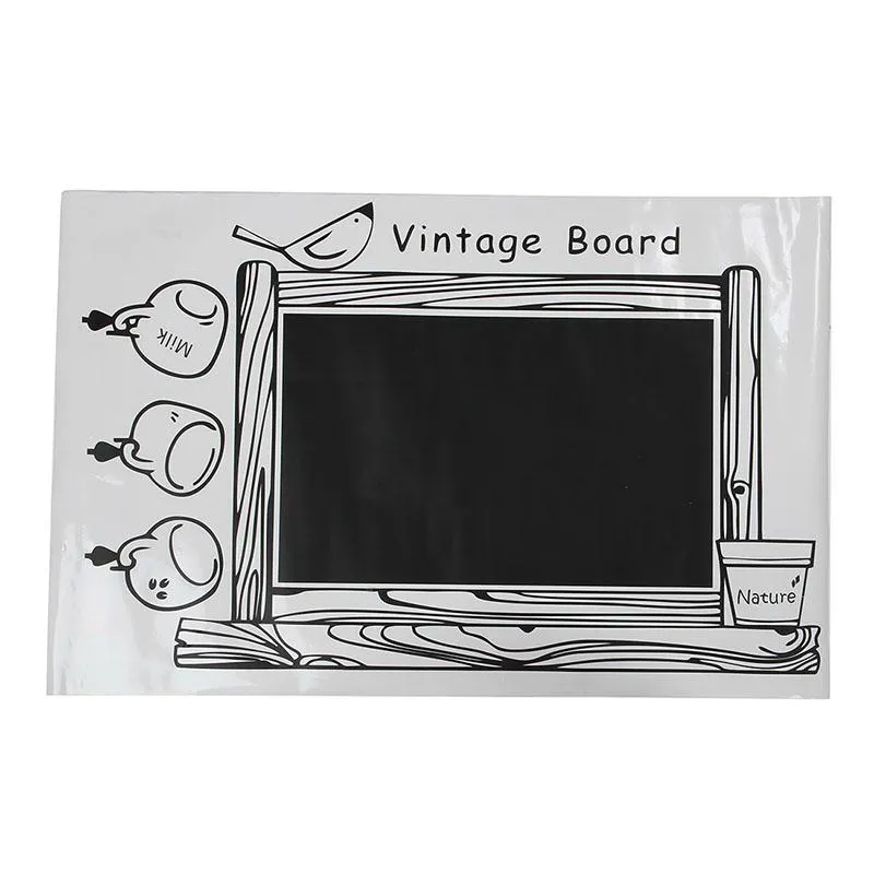 Wall Stickers PVC Framed Blackboard Removable Sticker Chalk Board Chalkboard Decal