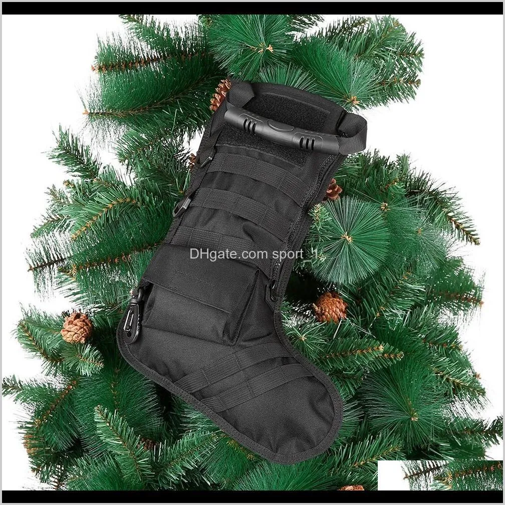 hanging tactical molle father christmas stocking bag dump drop pouch utility storage bag military combat hunting magazine pouch