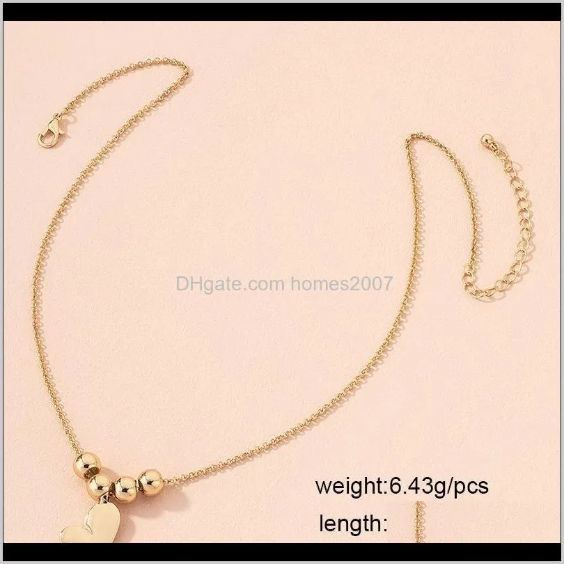 2021 ins gold chain heart crescent moon star minimalism minimalist choker necklaces korean fashion women party jewelry