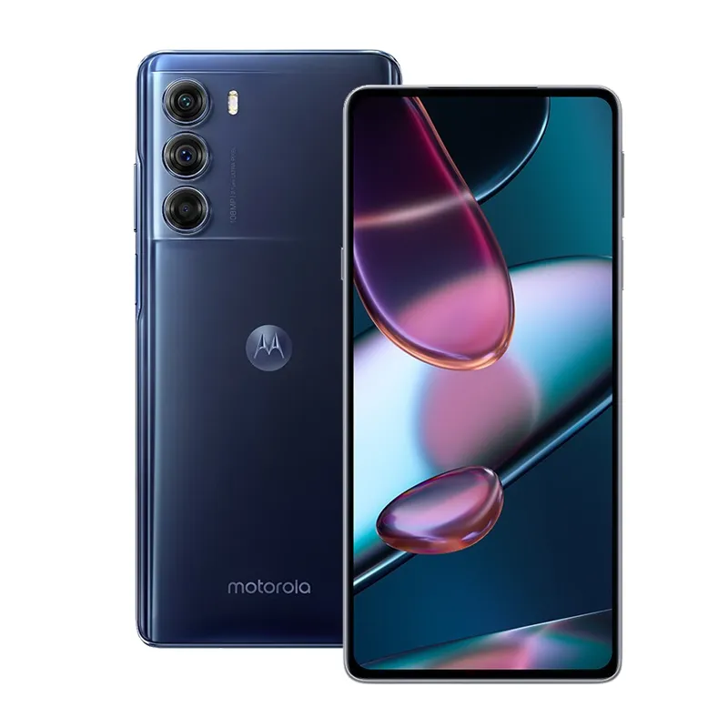 Oryginalny Lenovo Motorola Edge X30 MOTO 5G Telefon komórkowy 8GB RAM 128GB 256GB ROM Snapdragon 8 Gen 1 Android 6.8 "Pełny ekran 60mp OTG 5000MAH ID Fingerprint Inteligentny telefon komórkowy