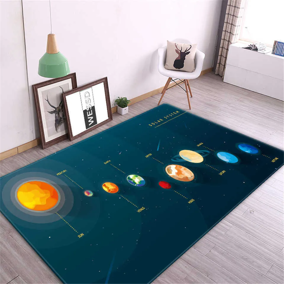 Sistema Solare 3D Camera Dei Bambini Tappeto Spazio Pianeta Tappeto Ragazzo  Camera Da Letto Tappetino Antiscivolo Bagno Decorazioni La Casa Gioca  Tappetino Strisciante 210727 Da 16 €