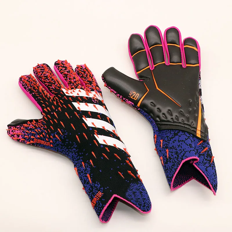 Jusdon adults goalkeeper gloves soccer gloves football gloves 3MM latex without fingersaves