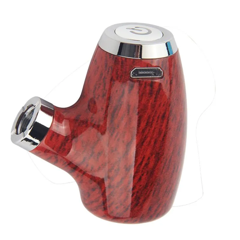 100% Original Beleaf Pipe Battery Kit 6 Colors Wooden Design 510 Thread 900mAh Rechargeable Preheat Variable Voltage