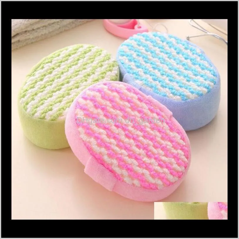 Brosses, éponges Épurateurs Accessoires de salle de bain Accueil Jardin Drop Livraison 2021 Bain Mas Multi Douche Exfoliant Corps Nettoyage Épurateur Ran