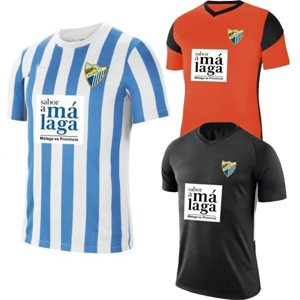 21 21 Malaga Soccer Jerseys Málaga 2021 2022 K. Bare Juanpi Adrian CF Koszula piłkarska Bar Casas Juankar Camiseta de Fútbol Juande Jersey Hombres Mundury