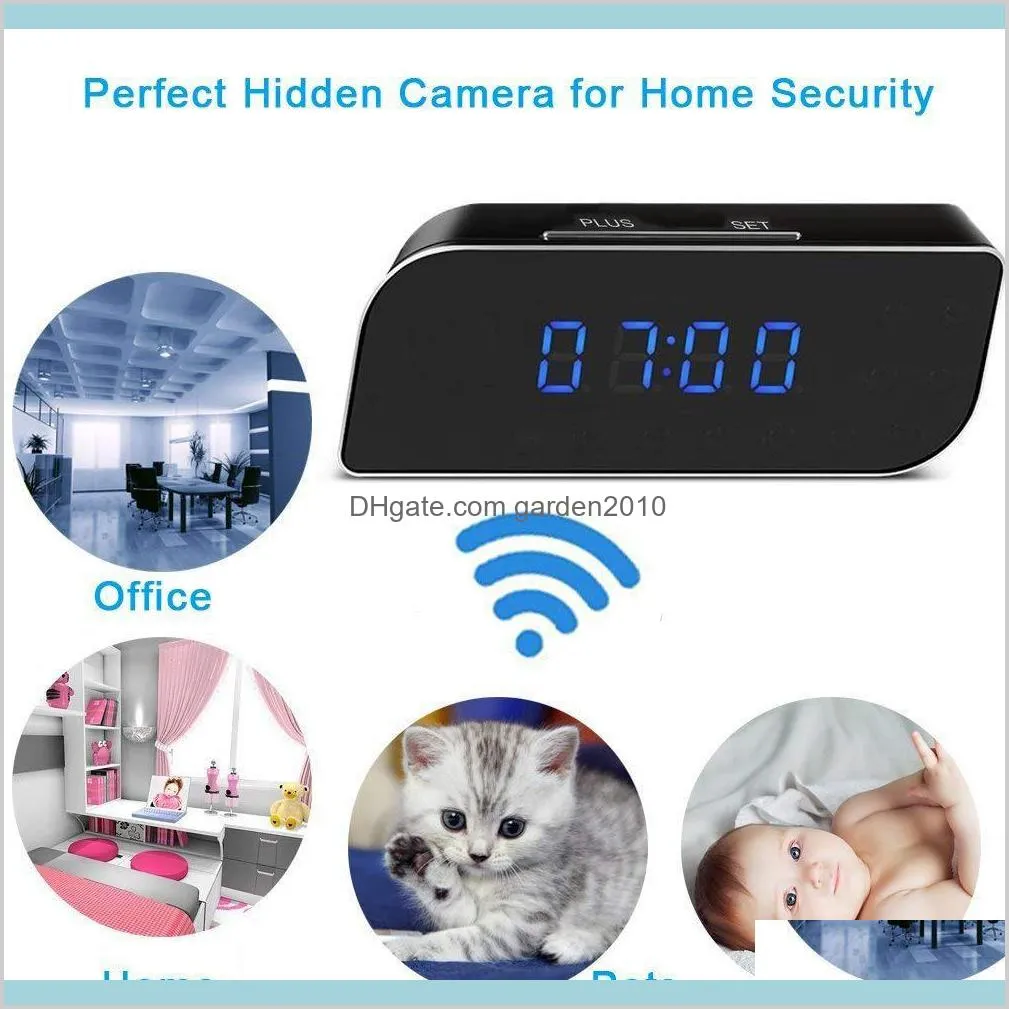 New 1080P Wireless Camera Alarm Clock