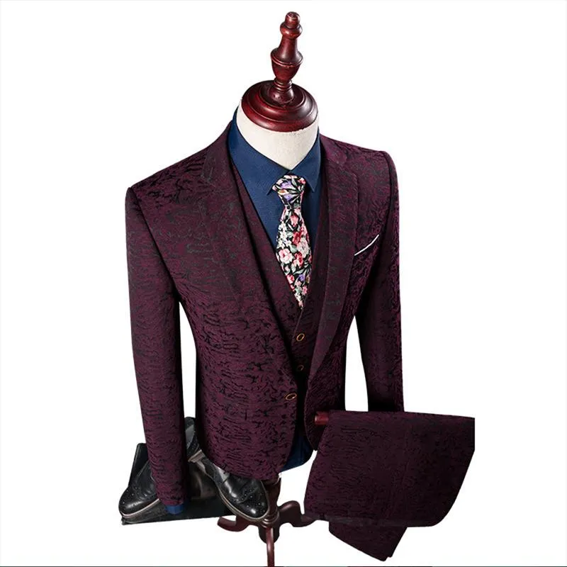 Vrシステムのヘッドセット 結婚式の3つの部分男性スーツ ジャケット パンツ ベスト イギリスのワインレッドスリムフィットファッションプリント1ボタン タキシードドレススーツ4xlメンズブレザー 売れ筋がひ贈り物 Masdisplay Mx Vrシステムのヘッドセット 結婚式の3つの部分男性スーツ ジャケット パンツ ベスト イギリスのワインレッドスリムフィットファッションプリント1ボタン タキシードドレススーツ4xlメンズブレザー 売れ筋がひ贈り物 Masdisplay Mx