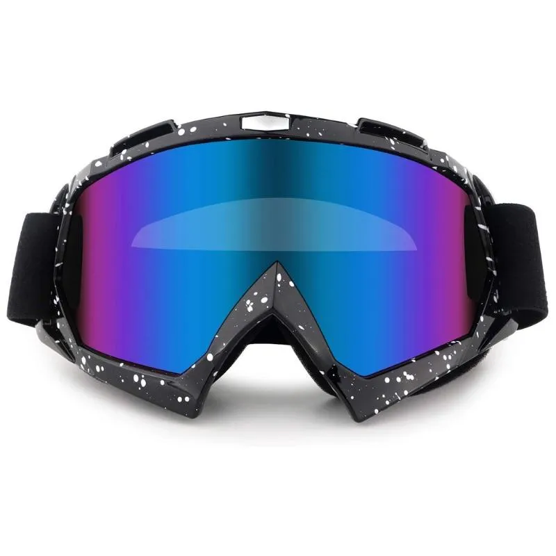 Okulary Okulary Kolorowe Wyczyść obiektyw Motocykl Ochrona oczu Uniwersalny Dirt Pit Bike Off-Road Motocykl Okulary Motocross Goggles