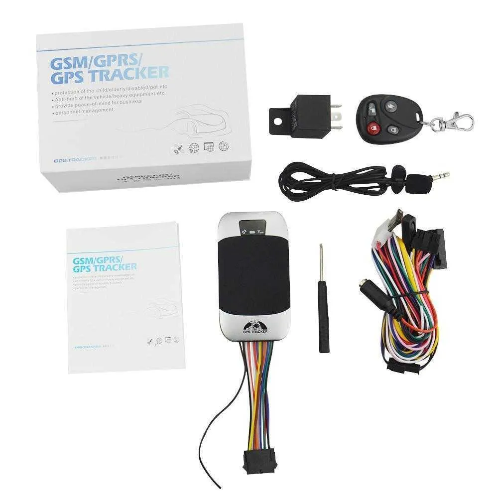 Real-Time GPS Tracker For Car/Motorcycle – GPRS GSM, 9V-90V, Waterproof