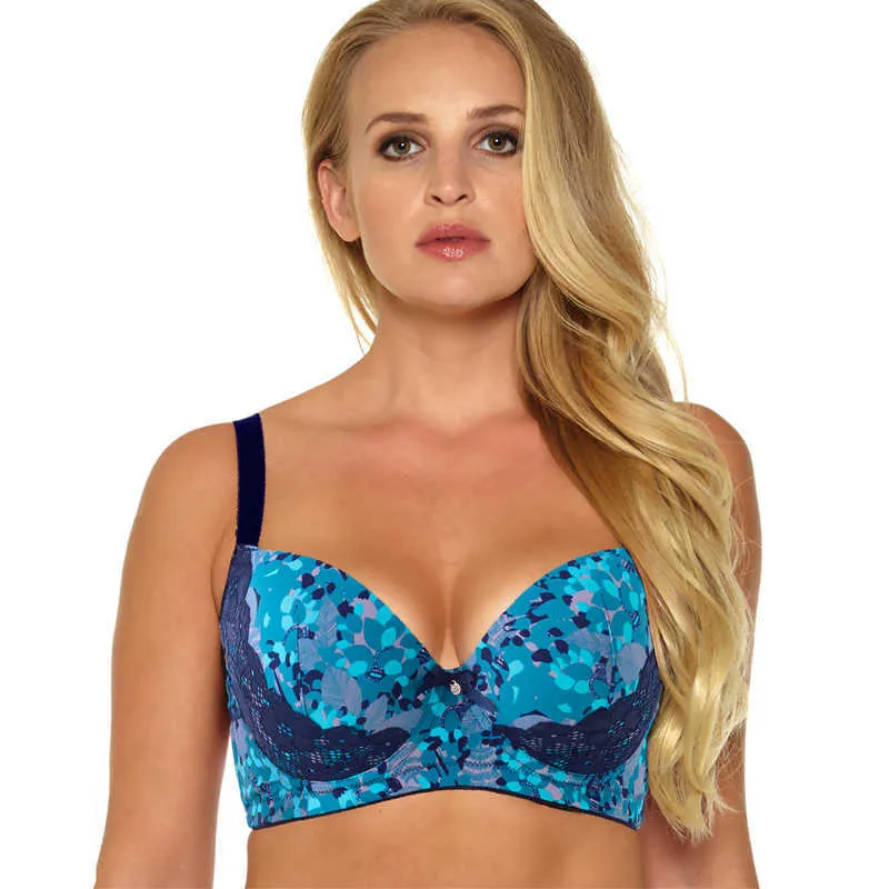 Ropa Interior Para Mujer Sujetador Bralette Pecho Grande Push Up