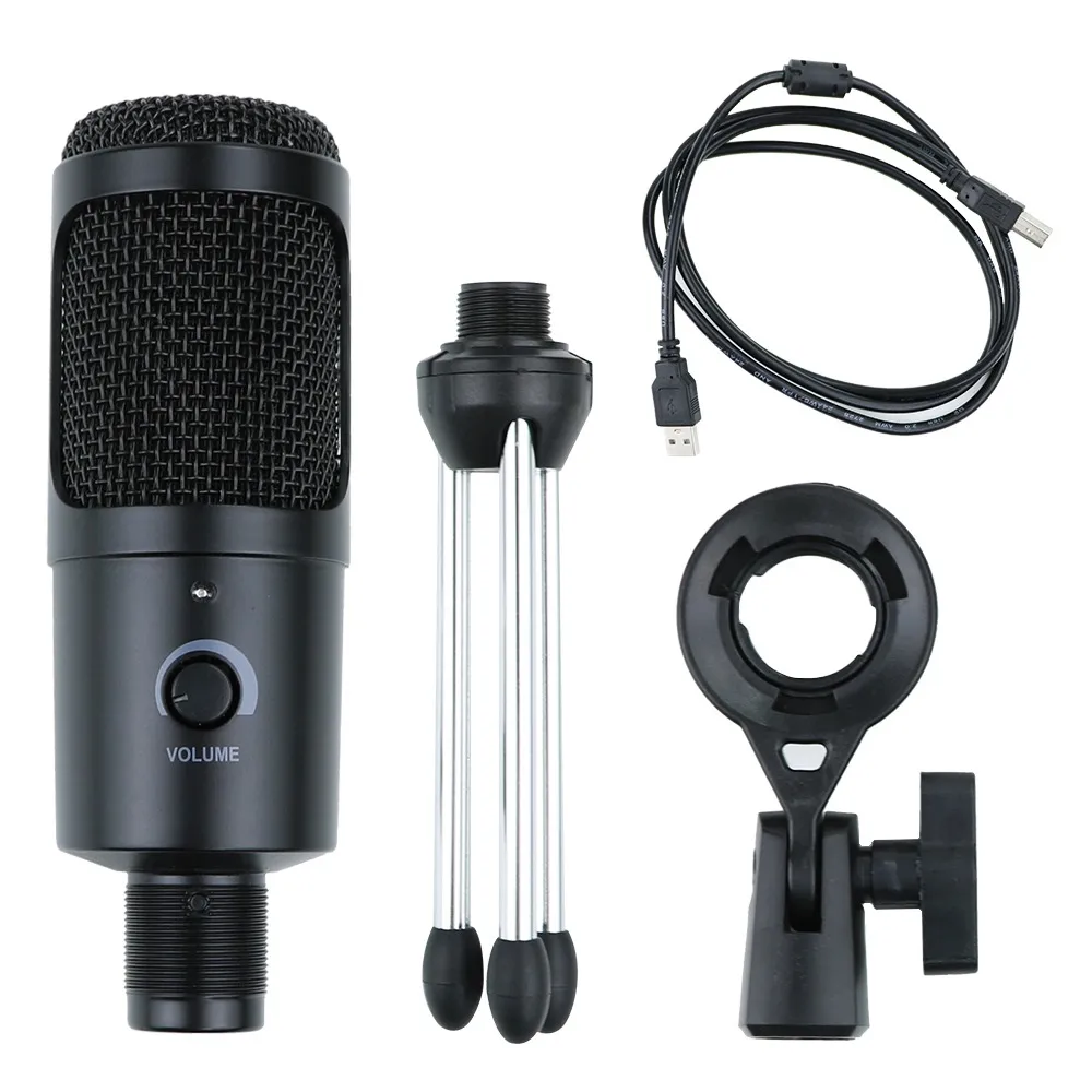 Micrófono Condensador Profesional | Micrófono Para Pc | Soporte Micrófono |  Micrófono Profesional | Micrófono Karaoke
