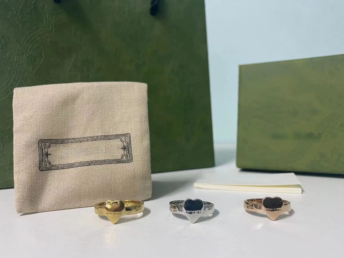 Gucci heart shop ring dhgate