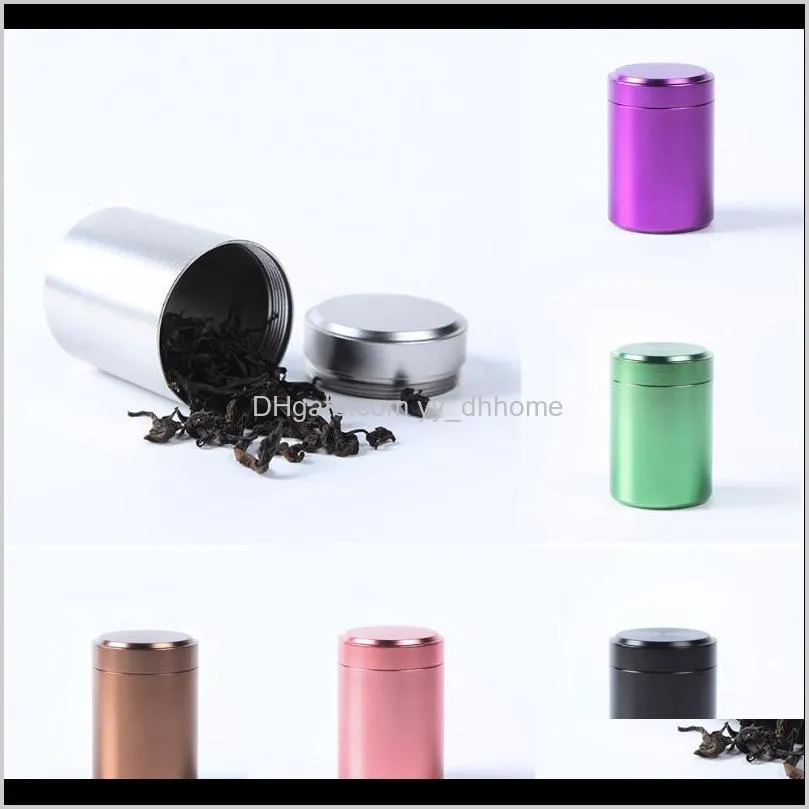 70Ml Airtight Smell Proof Container Aluminum Stash Metal Sealed Can Boxes R5Go6 Storage Bottles Vegqf