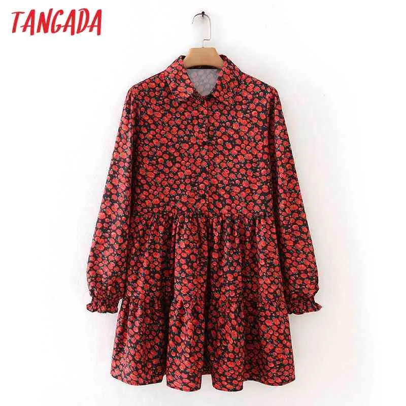 Pink Rose Clothing Dress Womens Long Sleeve Floral Shirt, Pleated Mini Dress  With Rose Print, Vintage Floral Shirt Womens, Lightweight For Daily Use  From Long005, $41.61 In Bulk | DHgate.Com