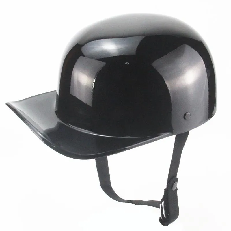 Motorcycle Helmets BQ1 Vintage Bandit Gang Baseball Cap Helmet Duck Peaked Half Casco Demoto