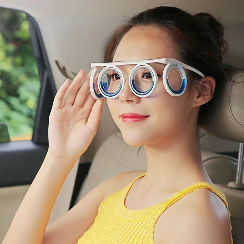 Sunglasses Detachable Motion Sickness Glasses Portable Foldable Travel Sports Anti-Motion Cruise Ship Anti-Nausea