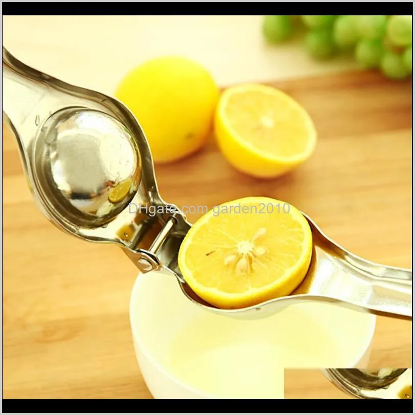 wholesale stainless steel citrus fruit squeezer manual orange juicer kitchen tools lemon juicer orange squeezer wb1820