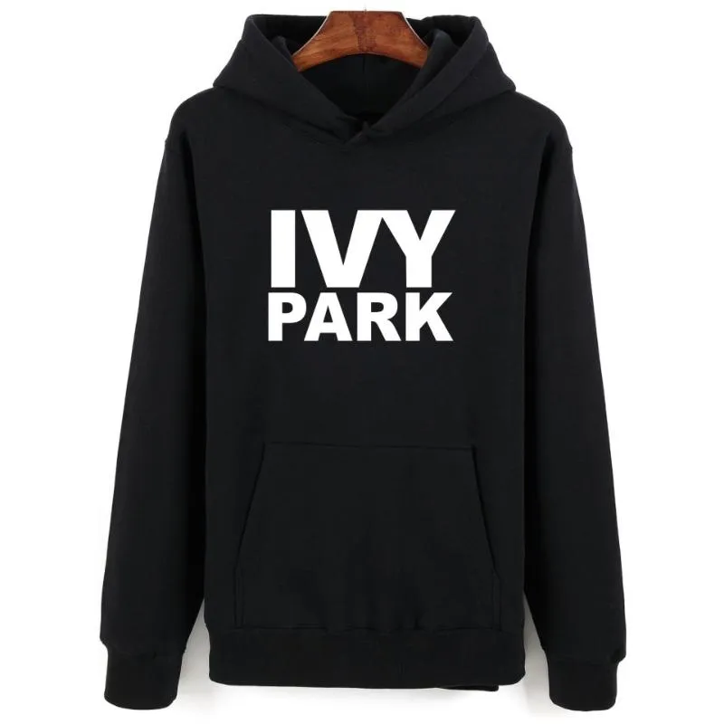 Sweat-shirt à capuche pour femmes, Beyonce IVY Park, thème de mode, ensemble d'hiver pour hommes, manches avec lettres, vêtements décontractés noirs