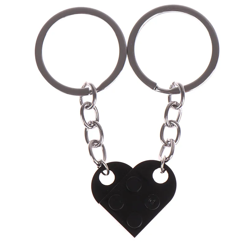 Lindo Corazon Ladrillo Llavero Para Parejas Amistad Mujeres Hombres Nina Nino Lego Elementos Llavero Cumpleanos Joyeria Regalo Llavero De 3 02 DHgate