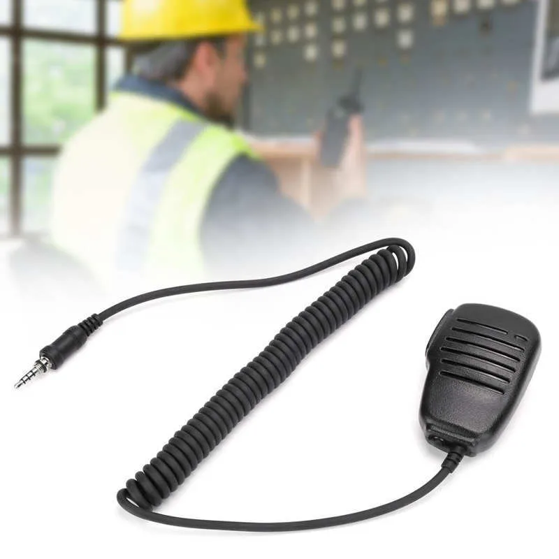 Mini microfone de mão microfone walkie talkie microfone para VX-6R VX-7R pés-270 FT-270R abs