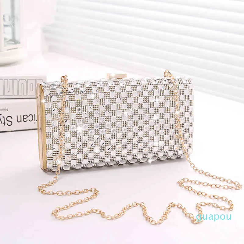 fashion bag banquet Msenger Handbag women's handbag diamond Dinner Bag~