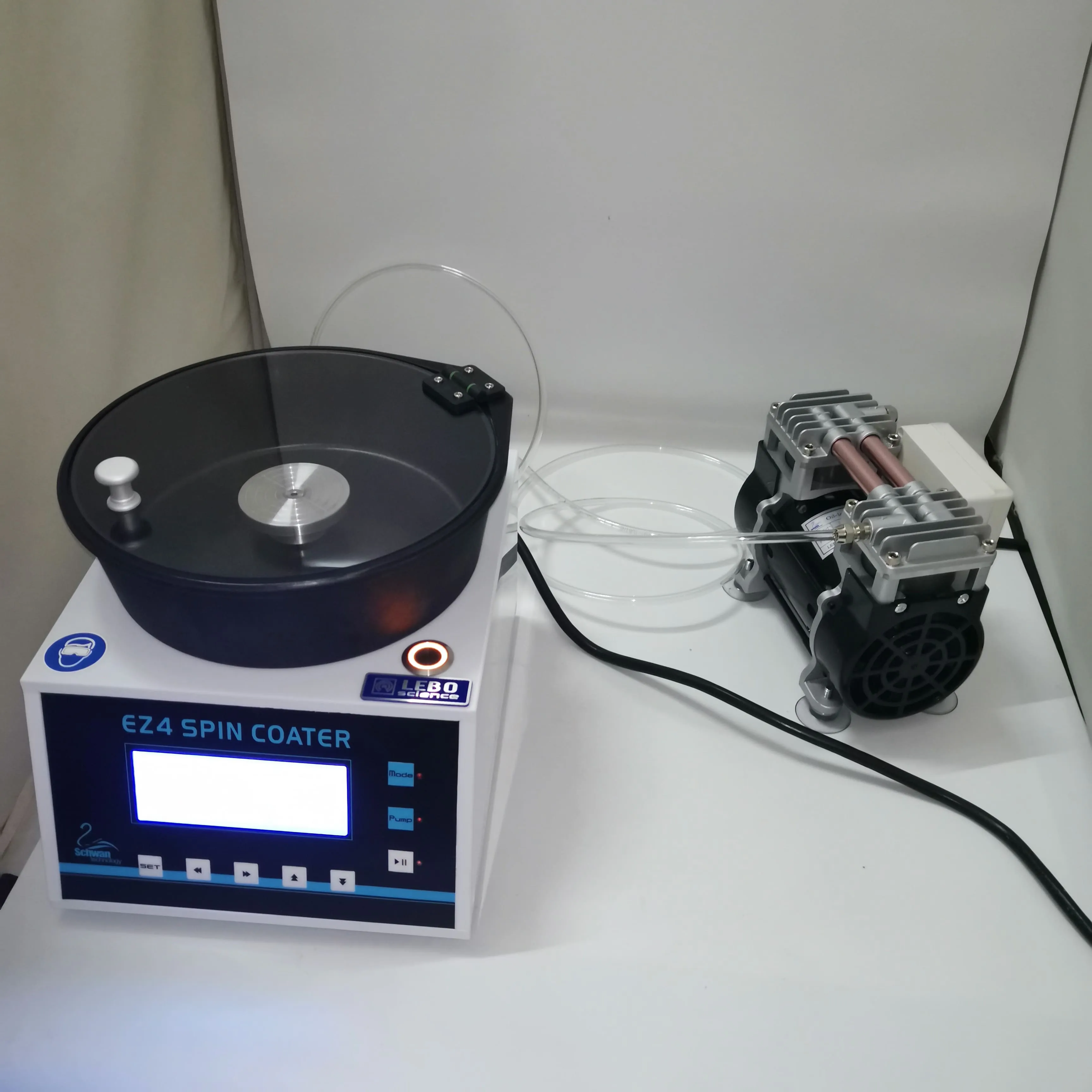wholesale laboratory compact spin coater / Spin Processor EZ4 + Oil-free vacuum pump + VACUUM SPIN CHUCK 110V/220V