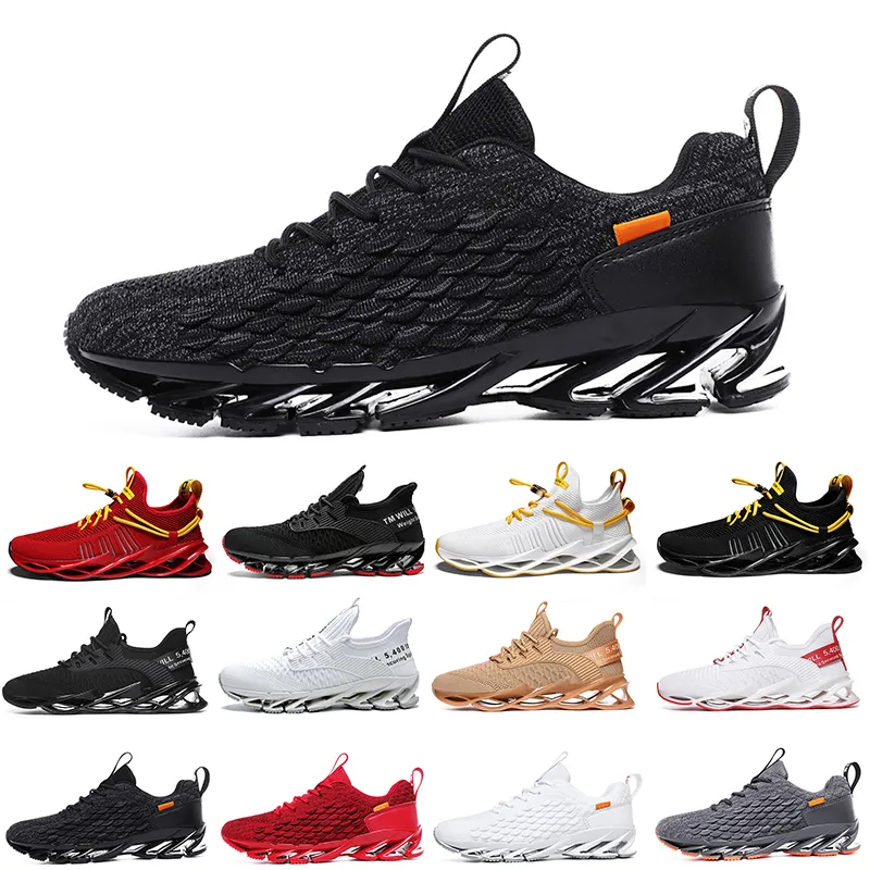 Moins cher Non-Brand hommes femmes chaussures de course Blade slip on noir blanc rouge gris Terracotta Warriors mens gym trainers sports de plein air baskets