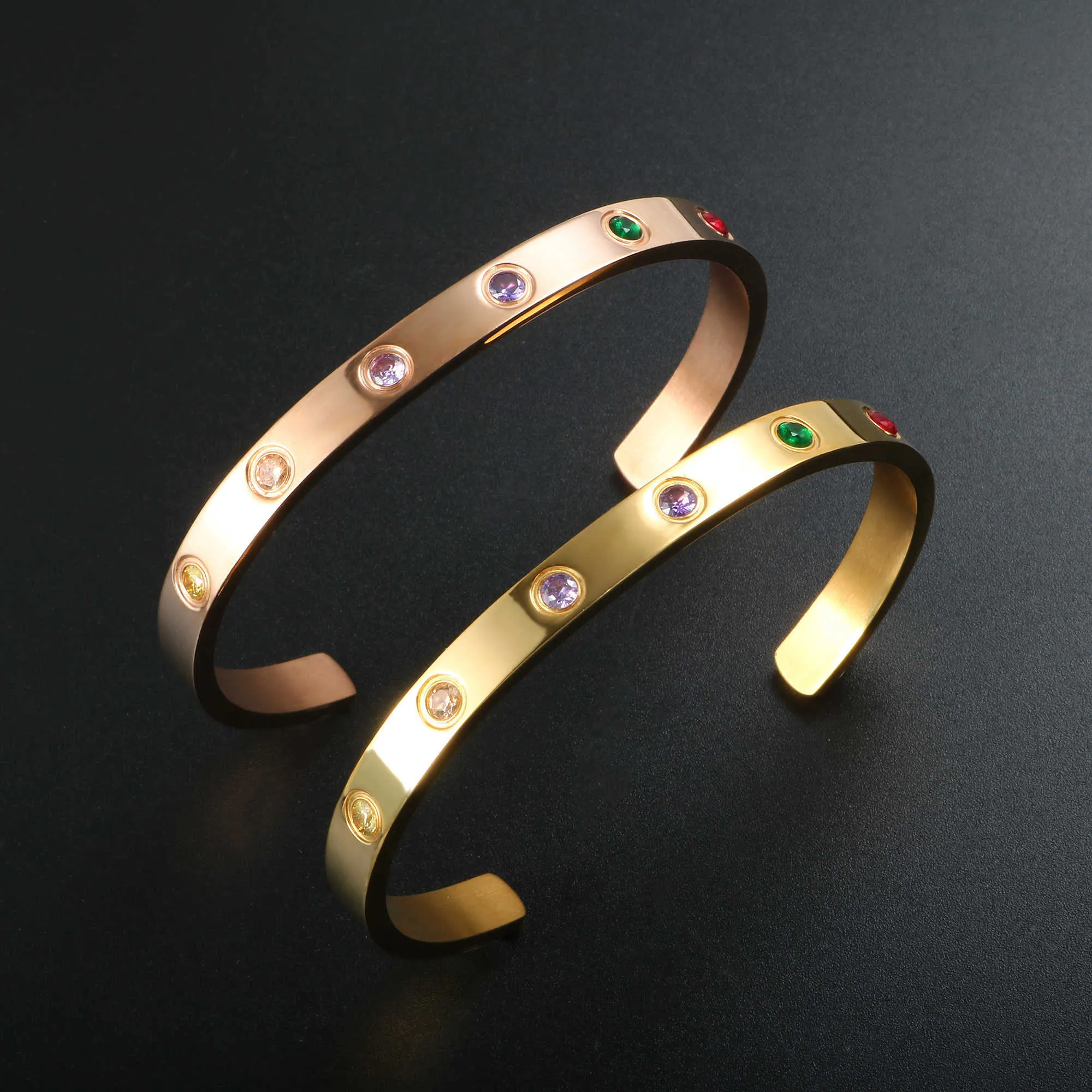 New Design C Cuff Bracelets 2021 Trendy Punk Ins Jewelry Popular