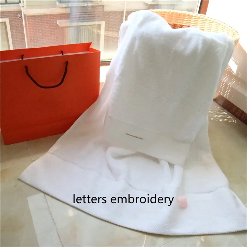 Letters Jacquard Towel Set Hight QualityCotton Face Towels Home Hotel Bathroom Beach Must Bathtowel For Adults Children Delicate Gift203S