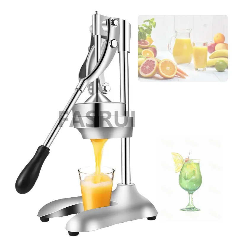 Presse-agrumes manuel en acier inoxydable presse-agrumes presse-agrumes presse-agrumes citron Orange grenade extracteur de jus de fruits