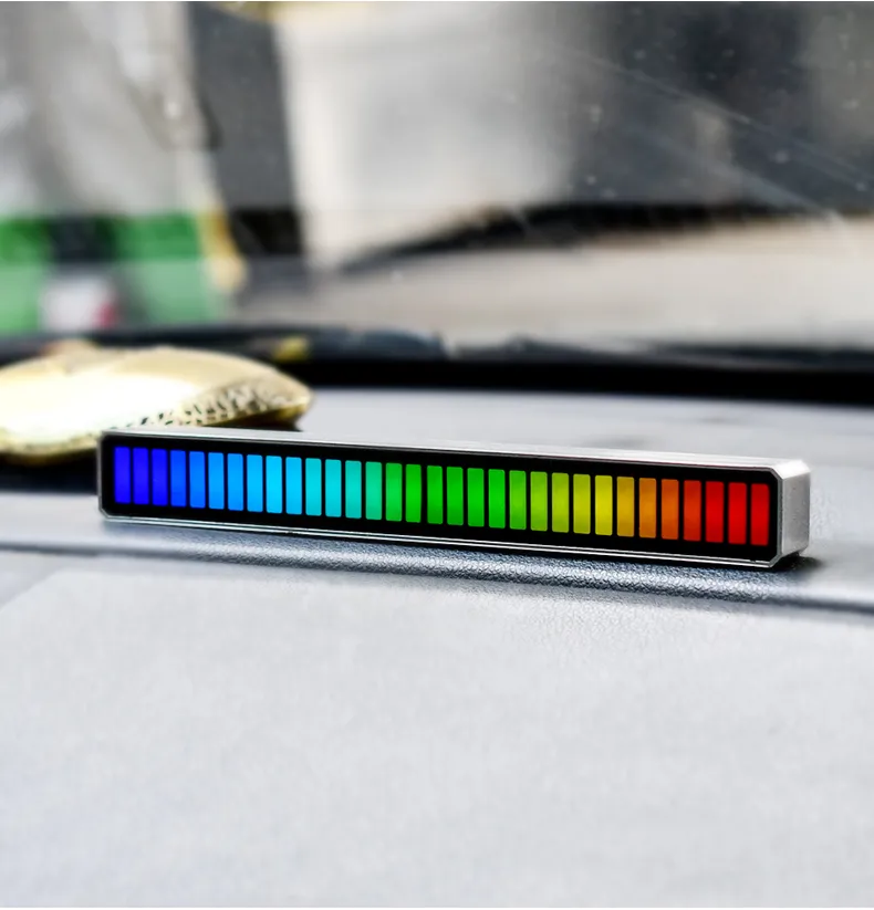 RGB LED Balkenbeleuchtung, 32 Farben Umgebungslampe, Sound Control