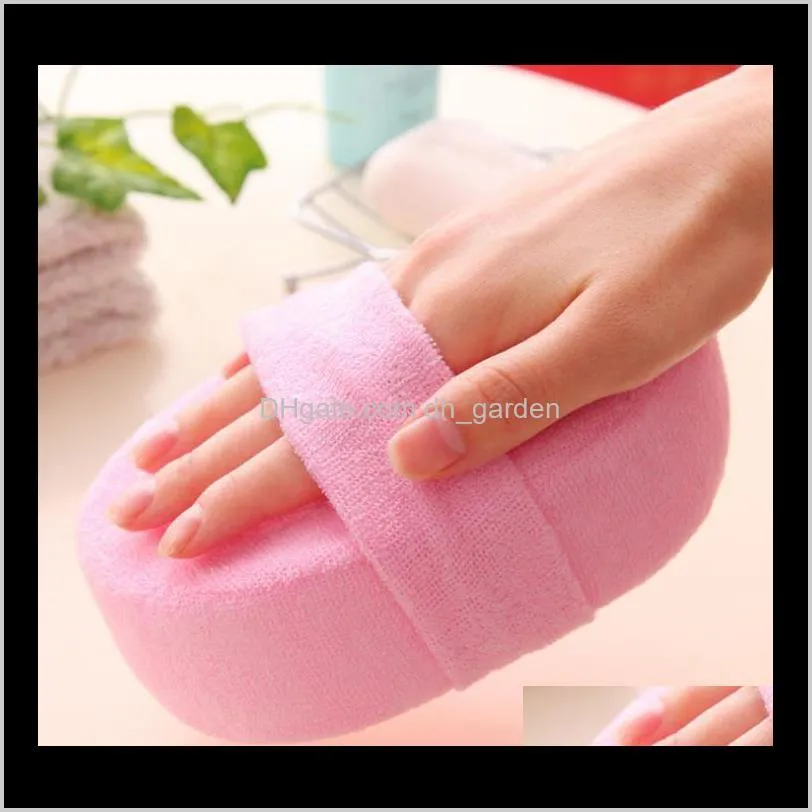 hot sale bath sponge massage multi shower exfoliating body cleaning scrubber random bathing loofah sponge 14x11x5cm sn2305