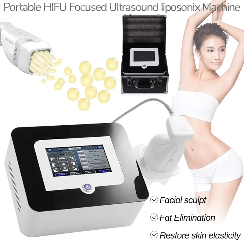 Mini Hifu élimination des rides corps minceur machine ultrasons lifting liposonix peau raffermissant équipement de beauté spa