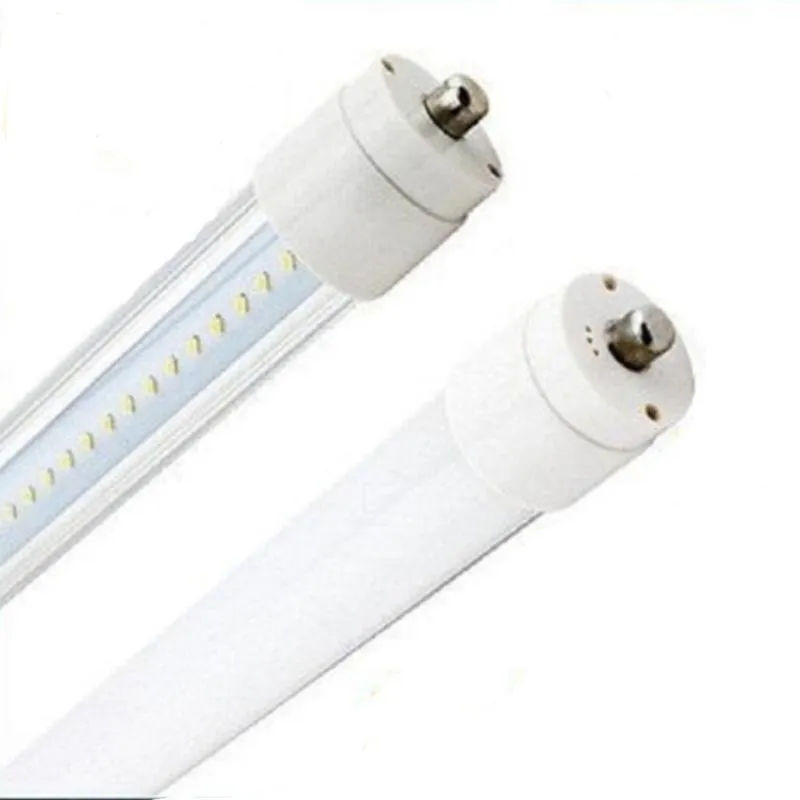 8 Feet LED 8ft Tek Pin T8 FA8 Tek Pin LED Tüp Işıkları 45 W 4800LM LED Floresan Tüp Lambaları 85-265V