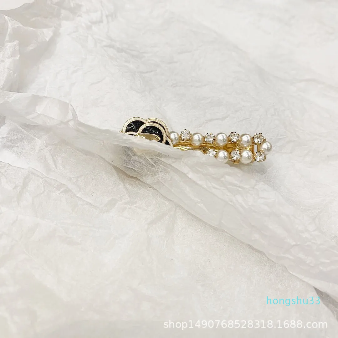 Most sales quantity Alloy Camellia duck beak clip glittering diamond