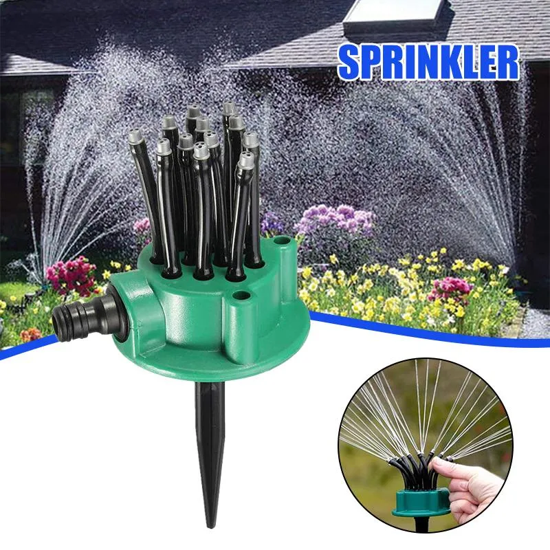 Watering Equipments Adjustable Lawn Sprinkler Household Multi Head