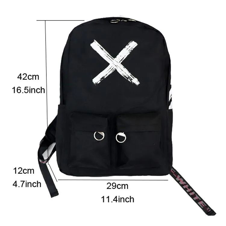 Off white school bag sale