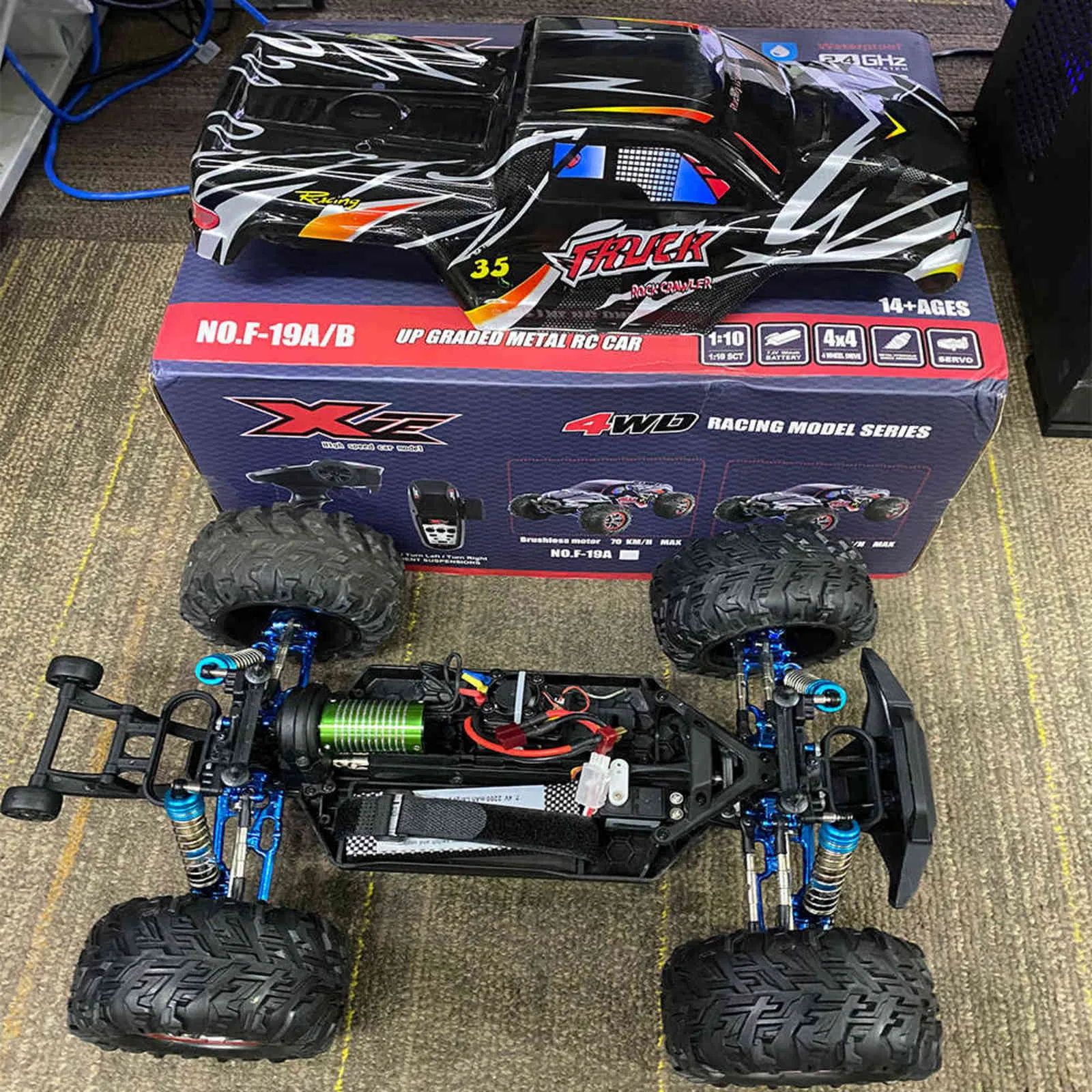 Carros de clearance control remoto traxxas