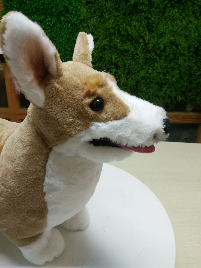 Corgi Stuffed Animal Toys, 50cm Corgi Dog Plush Toy