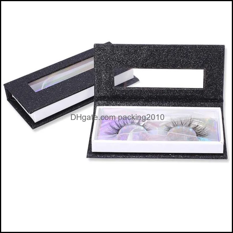Storage Boxes & Bins Practical Box Empty False Eyelash Care Case Container Holder Compartment Tool #3F12