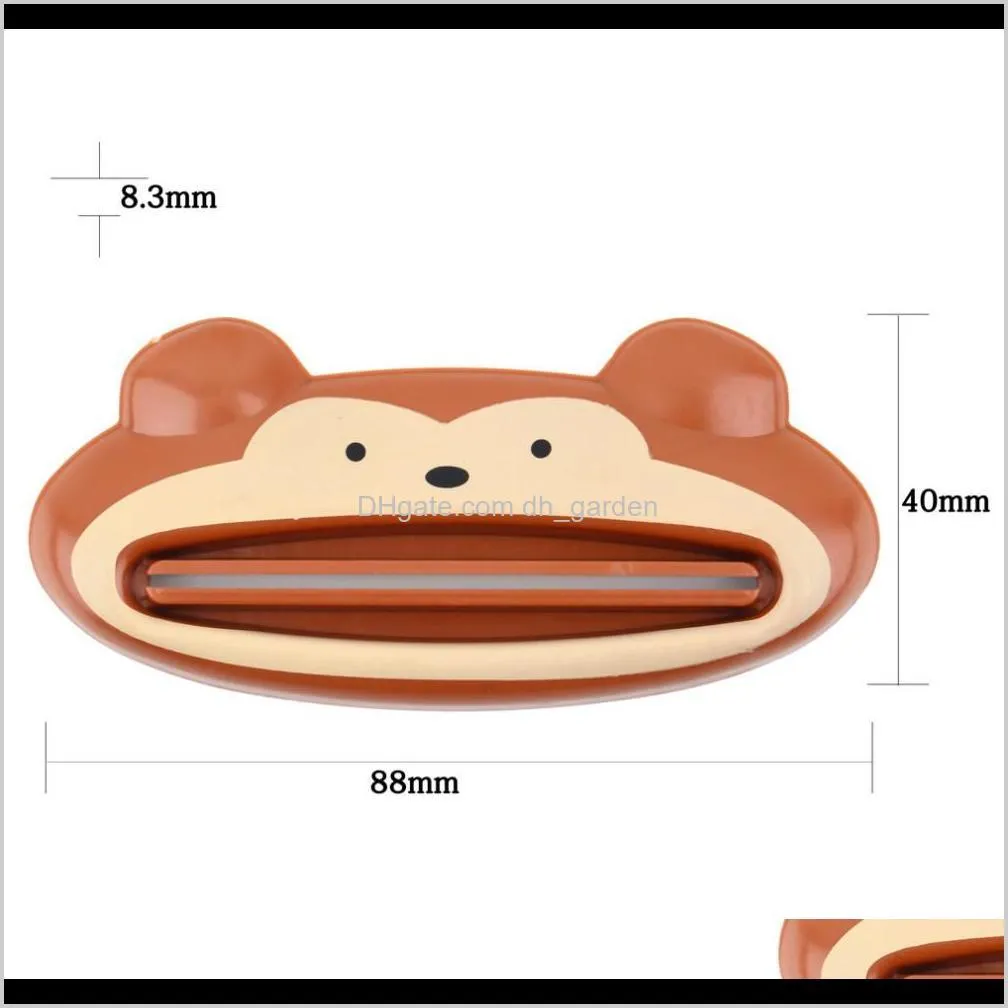 random style cartoon tube toothpaste squeezer tool cosmetic facial cleanser handheld squeezer