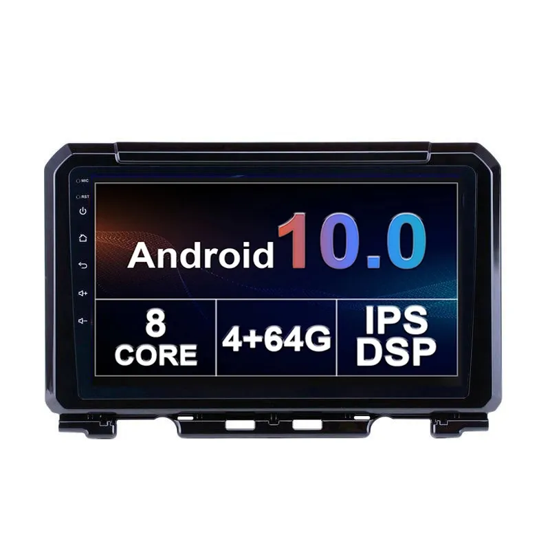 Samochodowy odtwarzacz DVD Android 10-cal radio z WiFi do Suzuki Jimny-2019 DSP AV OUT GPS Nawigacja 4G 64G Support OBD Digital TV TPMS Sterownik Koła