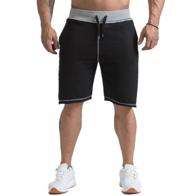 Running Shorts Summer Fitness Sports Men's Casual Breathable Training Gym Five-point Pants Ropa Deportiva Hombre Workout